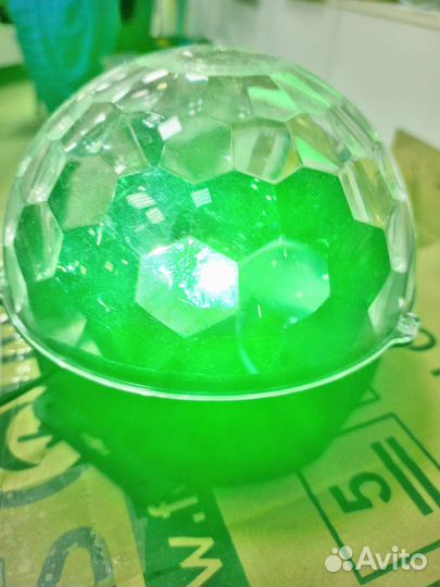 Детский радужный светильник на стол или пол