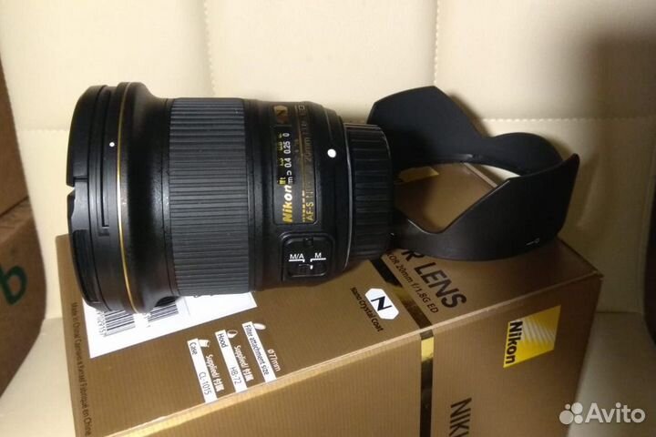 Объектив AF-S nikkor 20MM F/1.8G ED