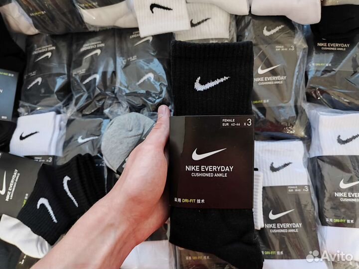 Носки nike everyday высокие