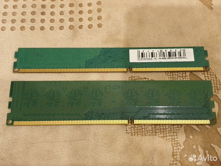 Kingston DDR3 2x4Gb 1600 MHz