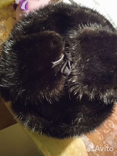 Мужские ушанки норка, кепи нерпа