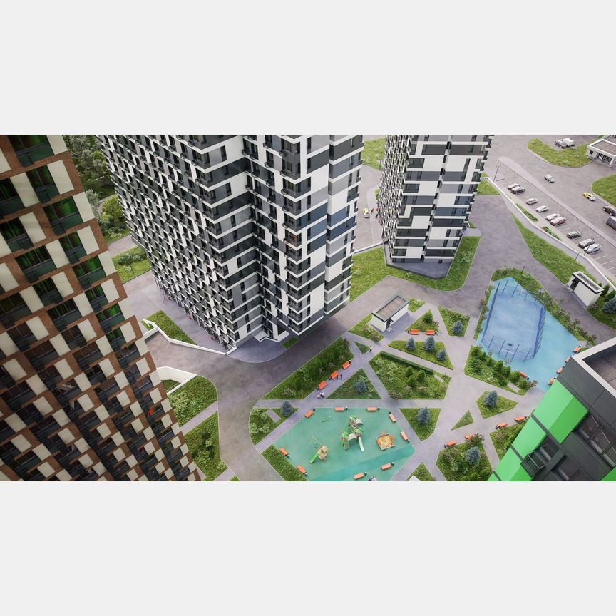 Апартаменты-студия, 23,5 м², 12/21 эт.