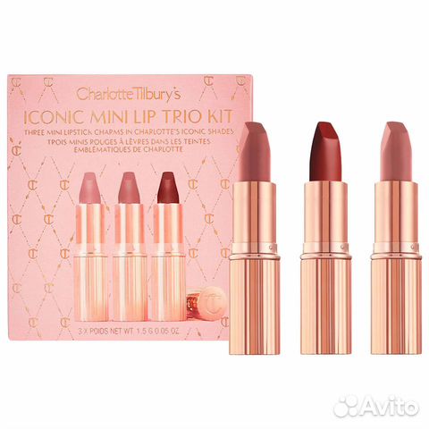 Набор помад charlotte tilbury