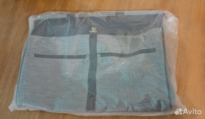 Сумка дорожная серая 49*39*19