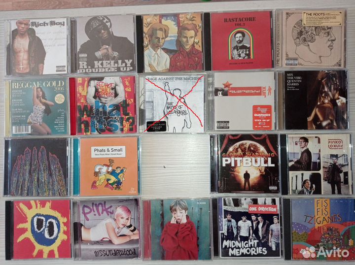 Фирменные CD панк рэп поп альтернатива (L-Z)
