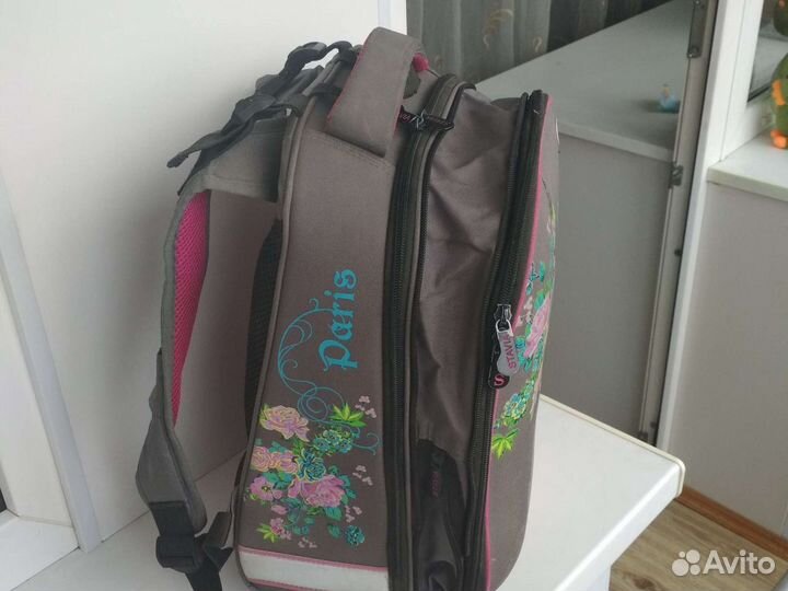 Ортопедический каркасный школьный рюкзак