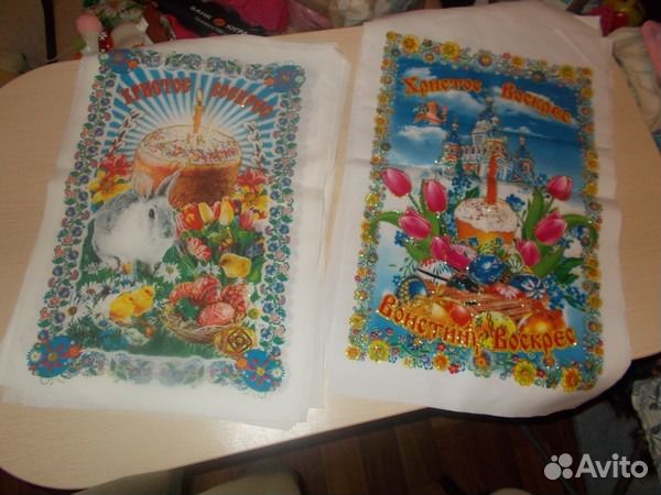 Новые пасхальные полотенчики