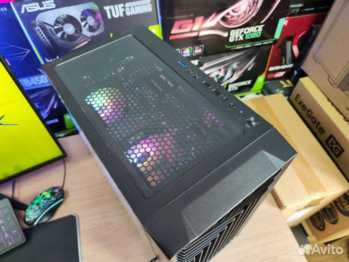 Игровой пк Ryzen/ GTX1660Super/ SSD500Gb