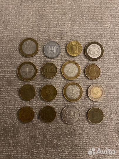 Монеты из разных стран(самовывоз)