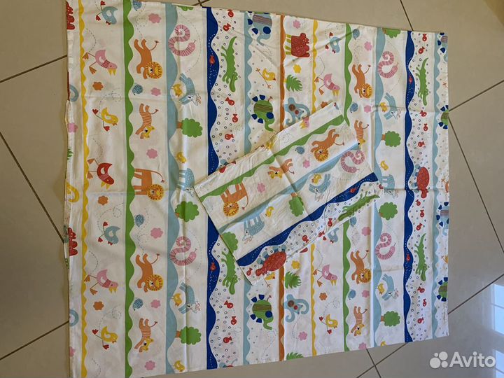 Одеяло, подушка, постельное белье детское Икеа бу