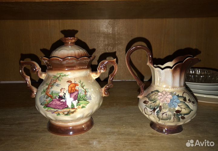 Посуда из глины, стекла