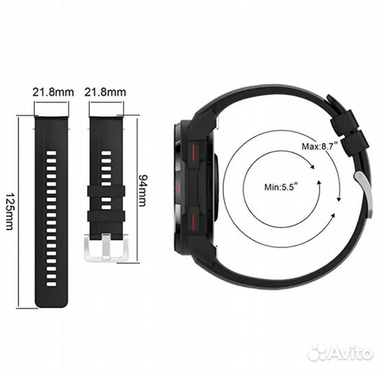 Ремешок для Honor Watch GS Pro