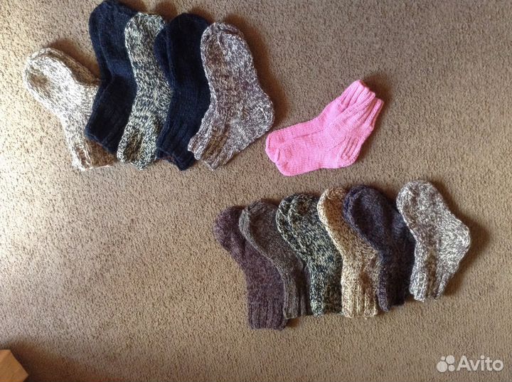 Свяжу под заказ носки, носочки детям и взрослым