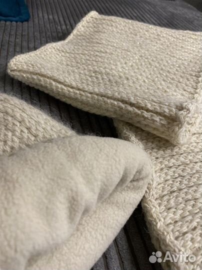 Шапка и снуд комплект