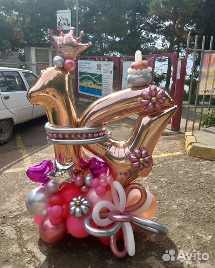 Гелиевые шары, воздушные шарики