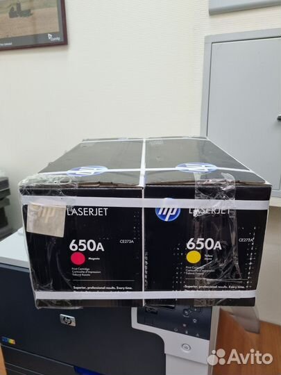 Принтер HP Color LaserJet Enterprise CP5525n бу