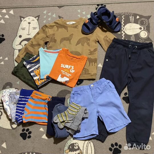 Пакет детских вещей на 3-4 года