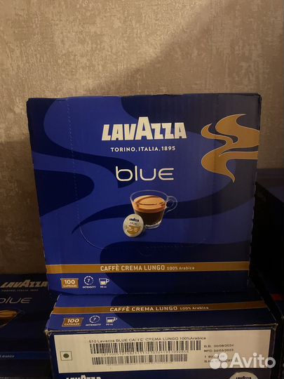 Кофе lavazza blue в капсулах