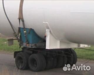 Прицеп подкатная тележка ЧМЗАП 8993, 1991