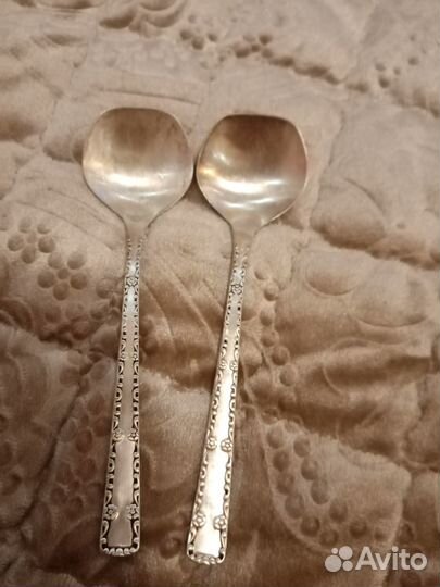 Чайные ложки мельхиор СССР