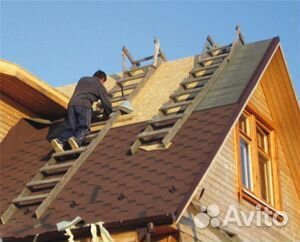 Ремонт рубероидных крыш на горожах