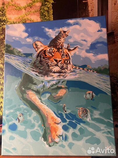 Разукрашивание картин по номерам