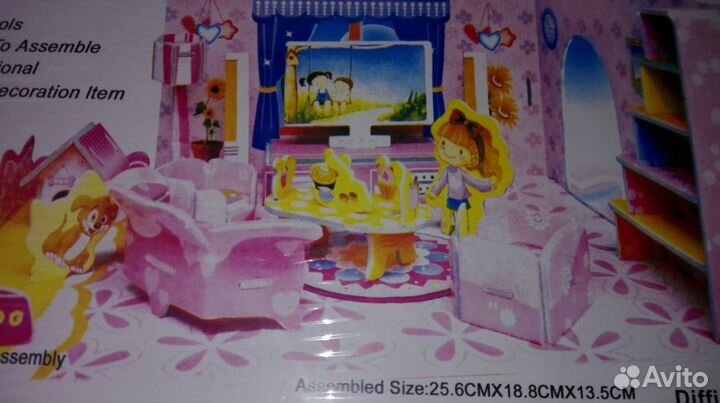 3D пазлы-конструктор