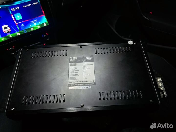 Усилитель amp mass 4.100 в отличном состоянии