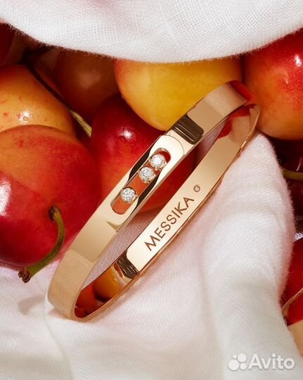 Золотой Браслет messika с бриллиантами