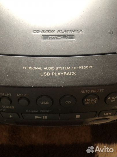 Аудио система sony -ZS -PS30 CP