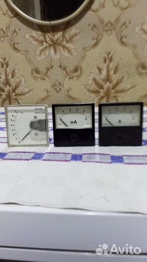 Вольтметры и амперметры