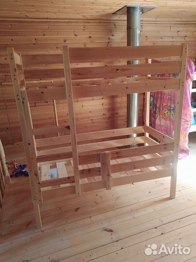 Детская двухярусная кровать