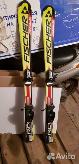 Горные лыжи fischer 120см