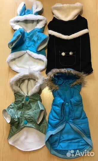 Дождевики куртки для мелких собак