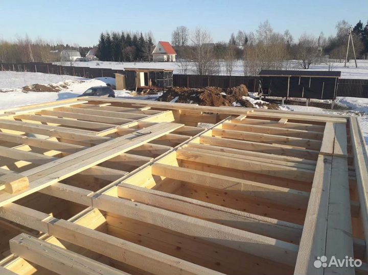 Строительство домов и бань. Брус и каркас Под ключ