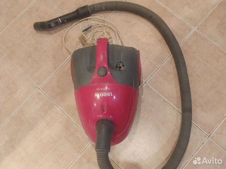 Пылесос daewoo RC 3750R рабочий