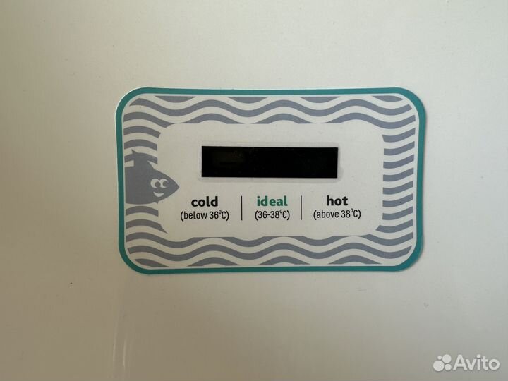 Ванночка для купания с горкой и термометром