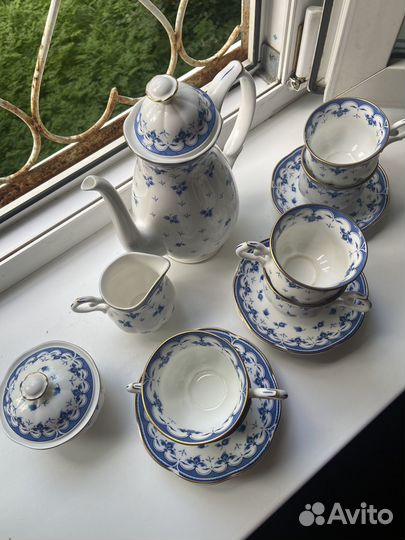 Чайно кофейный сервиз Эден Zepter на 6 персон