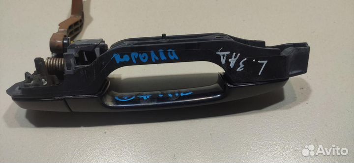 Ручка наружная двери задней левой Toyota Corolla