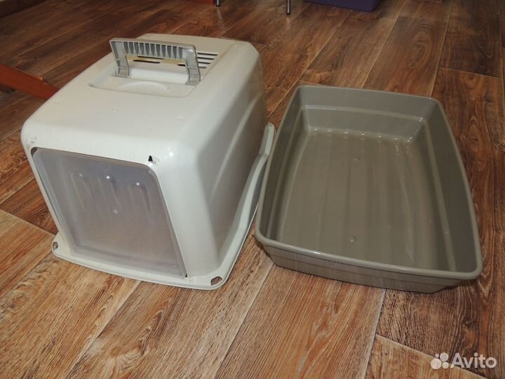 Крытый лоток для кошек и котов