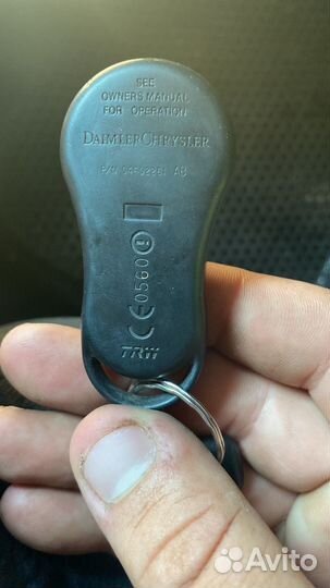 Брелок цз Sebring,Stratus,Saiber