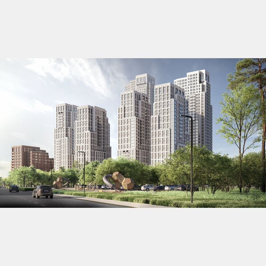 2-к. квартира, 86,8 м², 18/27 эт.