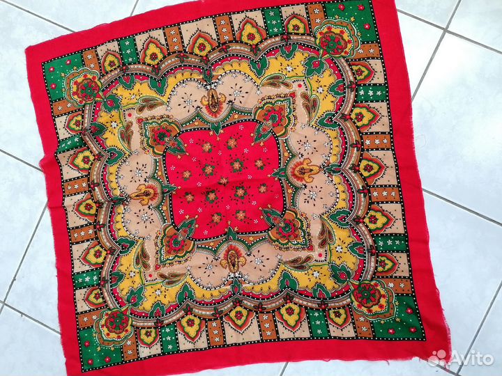 Платок шерстяной СССР