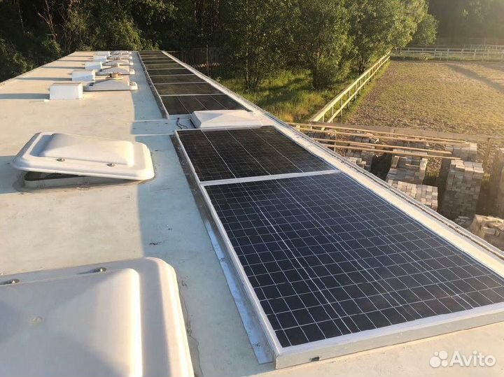 Автономная солнечная система 10 квт
