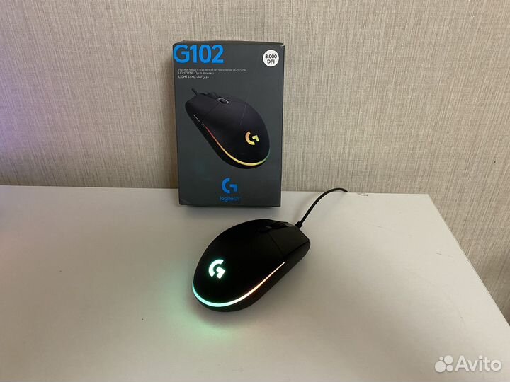 Игровая мышь logitech g102