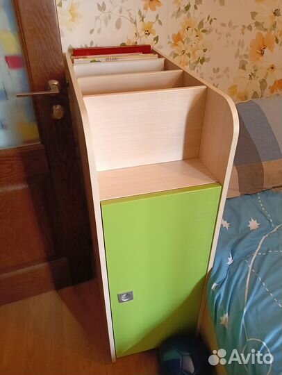 Полка Тиана Дуб молочный олива (ал) Лазурит