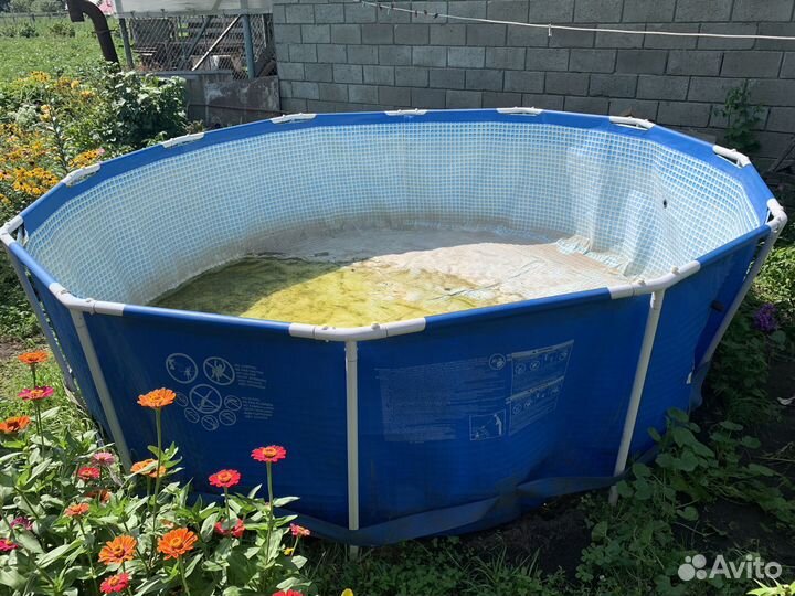 Каркасный бассейн бу
