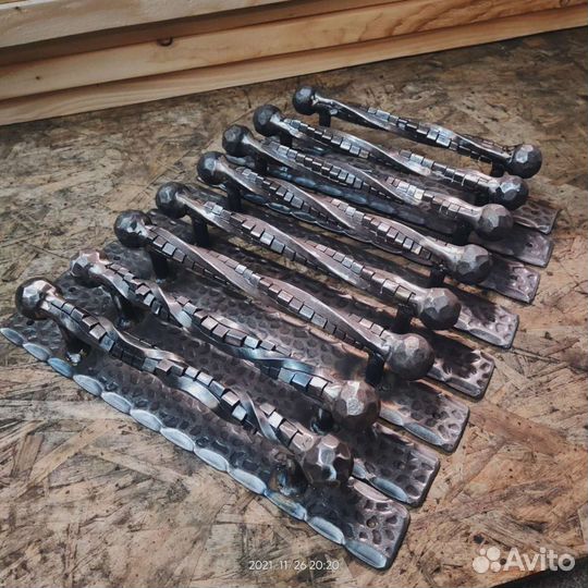 Кованные амбарные ручки