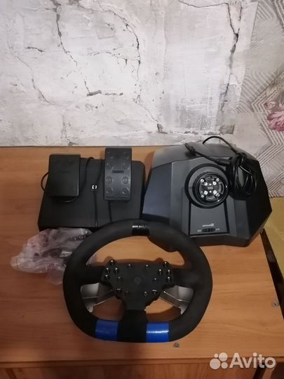 Игровой руль с педалями для пк артплей