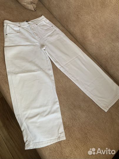 Джинсы женские широкие